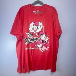 WDW Donald and Daisy My Valentine T-Shirt - NWT 2XL